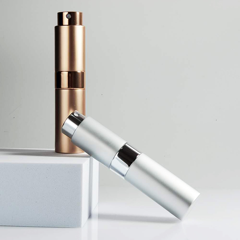 5ml 8ml 10 ml 15ml Empty Refillable Fine Mist Mini Glass Aluminum Spray Atomizer Perfume Bottle