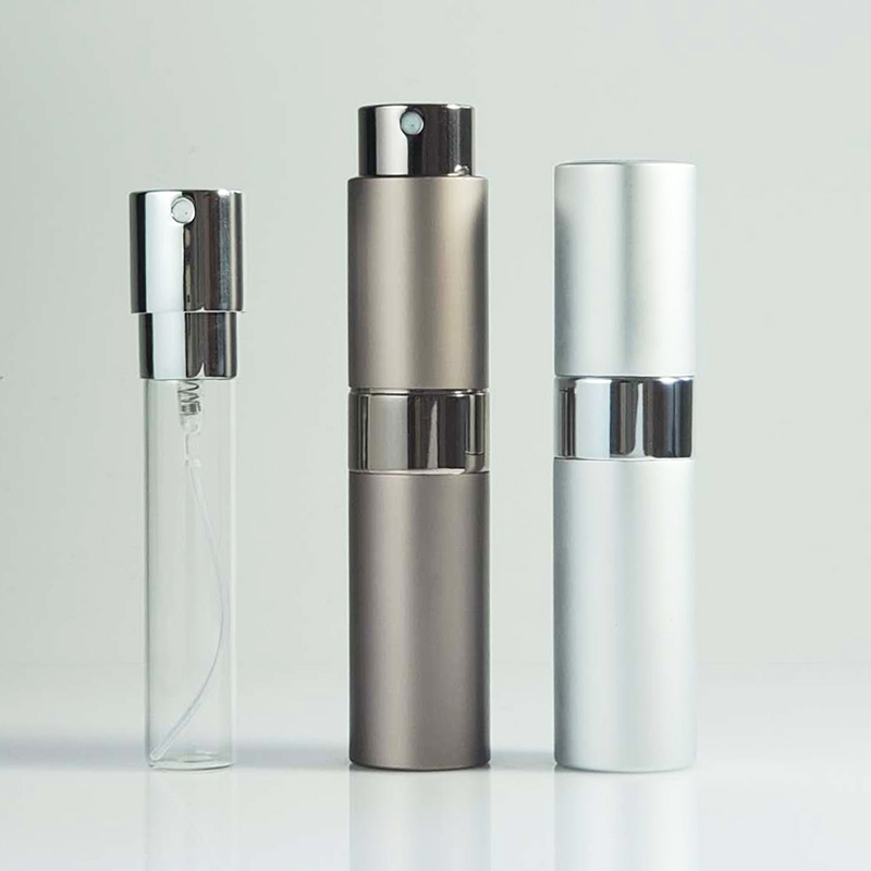5ml 8ml 10 ml 15ml Empty Refillable Fine Mist Mini Glass Aluminum Spray Atomizer Perfume Bottle