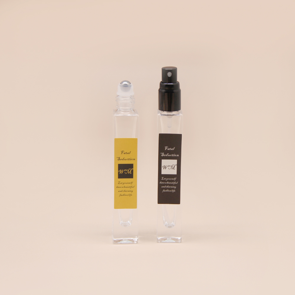 5ml 8ml 10ml 12ml 15ml 30ml empty clear perfume glass essential oil roller bottles