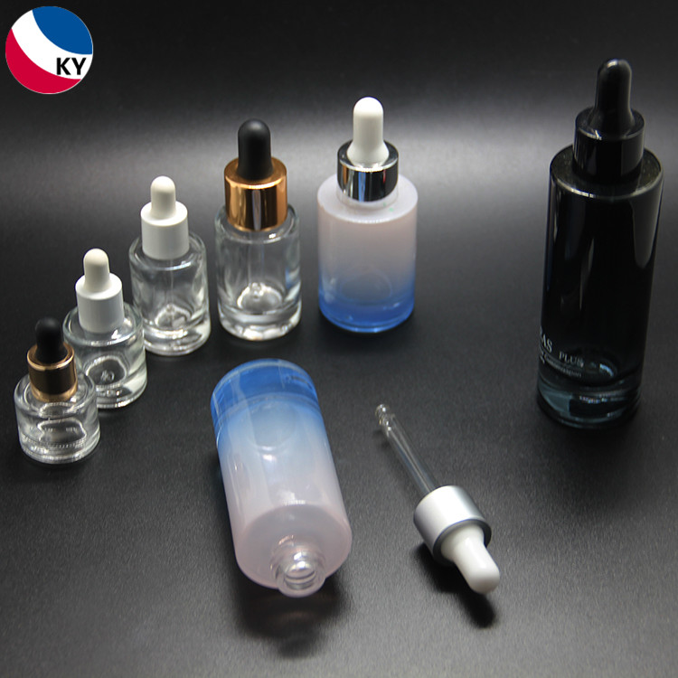 5ml 8ml 10ml 15ml 20ml 30ml 50ml thick bottom serum glass dropper Bottle cosmetic packaging