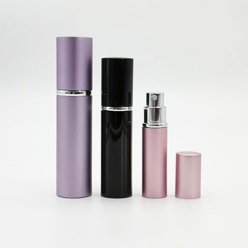 5ml 8ml 10ml 15ml 20ml China Mini Hot Sale Round Empty Aluminum Refillable Perfume Atomizer