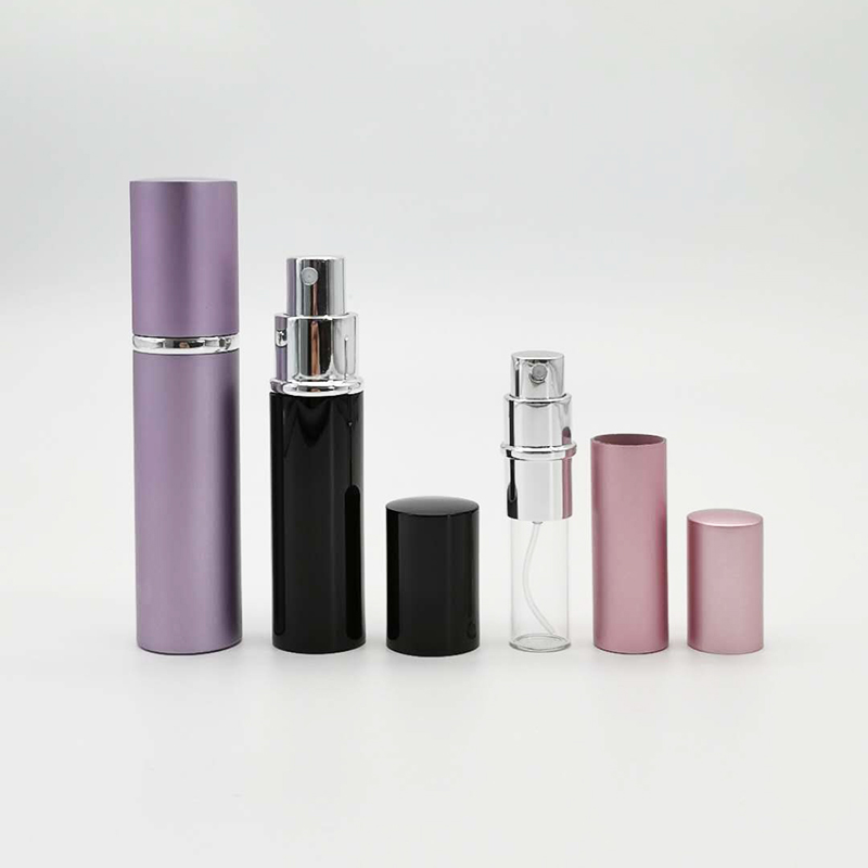 5ml 8ml 10ml 15ml 20ml China Mini Hot Sale Round Empty Aluminum Refillable Perfume Atomizer