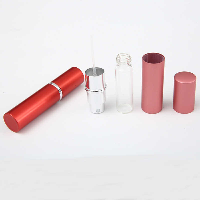 5ml 8ml 10ml 15ml 20ml China Mini Hot Sale Round Empty Aluminum Refillable Perfume Atomizer