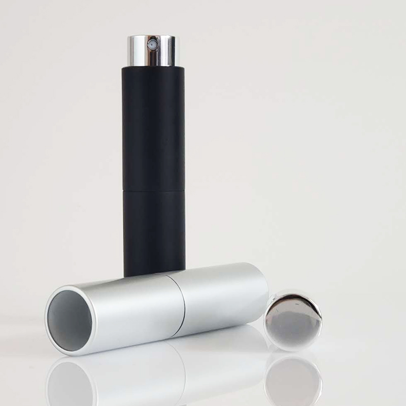 5ml 8ml 10ml 15ml 20ml Unique Shape Empty Private Label Travel Easy-fill Perfume Atomizer Bottle With Funnel
