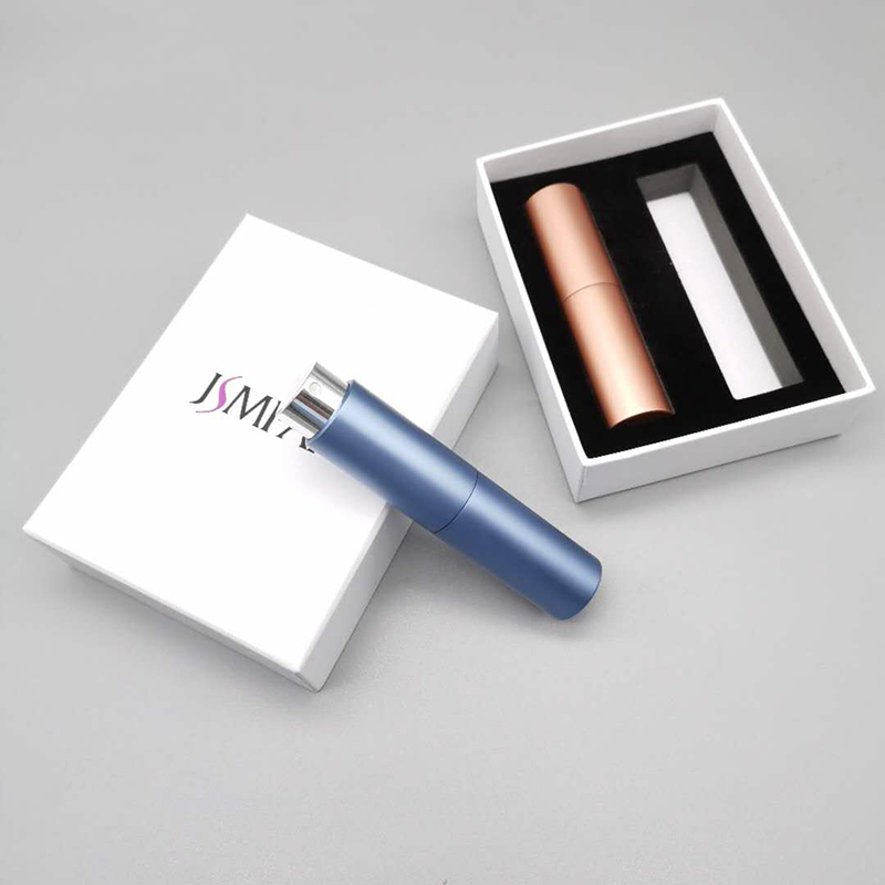 5ml 8ml 10ml 15ml 20ml Wholesale Aluminum Empty Mini Cosmetic Twist Up Black Travel Refiable Perfume Atomizer