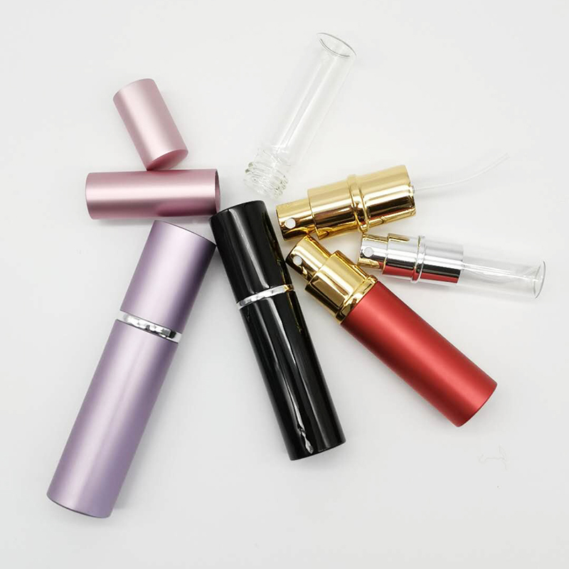 5ml 8ml 10ml 15ml 20ml aluminum round perfume sprayer atomizer