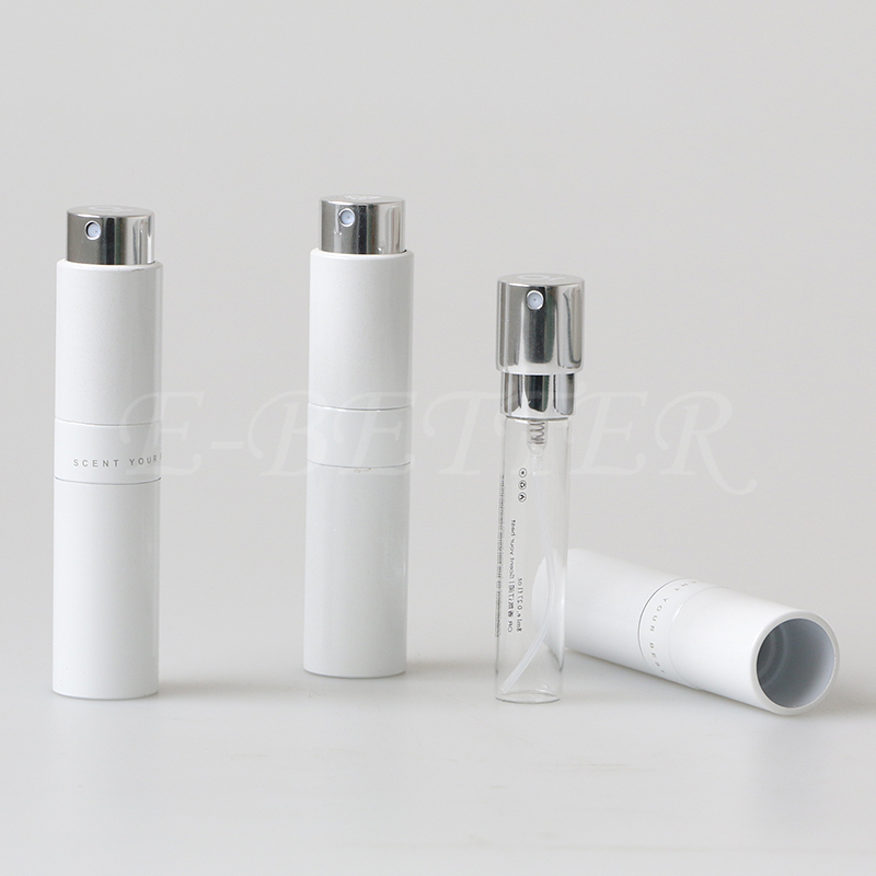 5ml 8ml 10ml 15ml 20ml aluminum  travel perfume atomizer bottle
