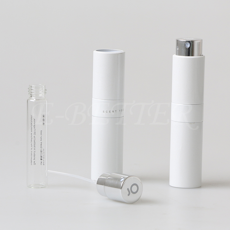 5ml 8ml 10ml 15ml 20ml aluminum travel perfume atomizer bottle