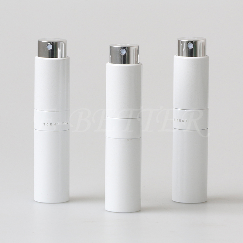 5ml 8ml 10ml 15ml 20ml aluminum travel perfume atomizer bottle