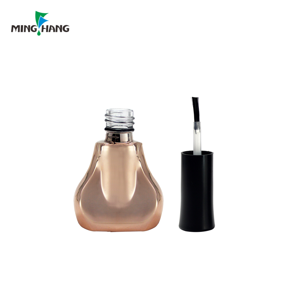 5ml 8ml 10ml 15ml new design fancy empty unique shape mini cosmetic glass nail polish bottle for nail polish