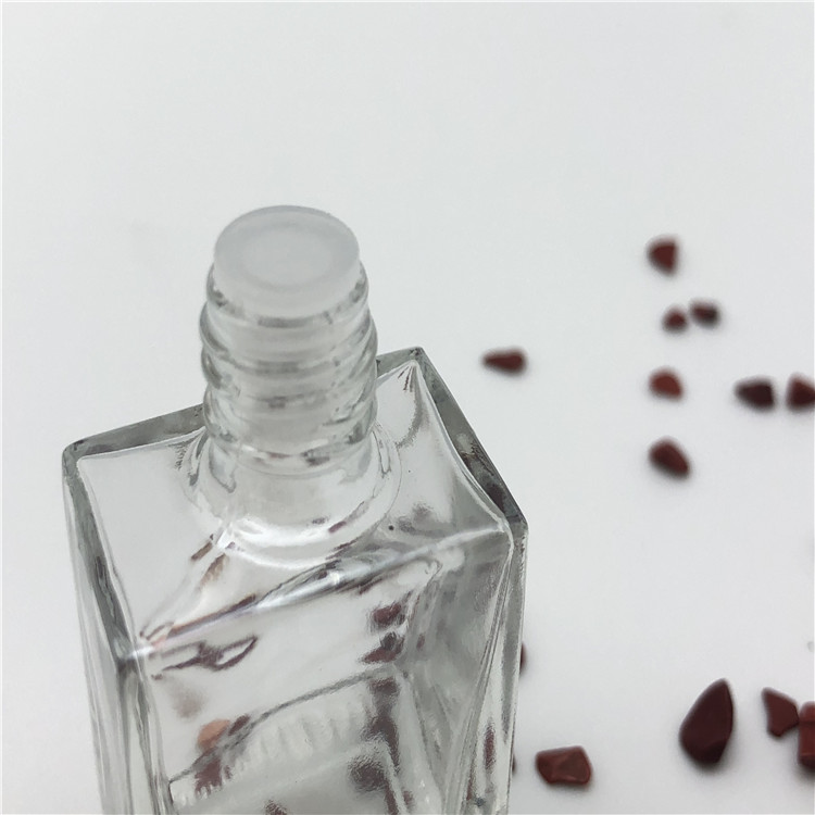 5ml 8ml 10ml Square Car Diffuser Bottle Hanging Car Essential Oil Air Freshener Square Perfume Screen Printing Personal Care
