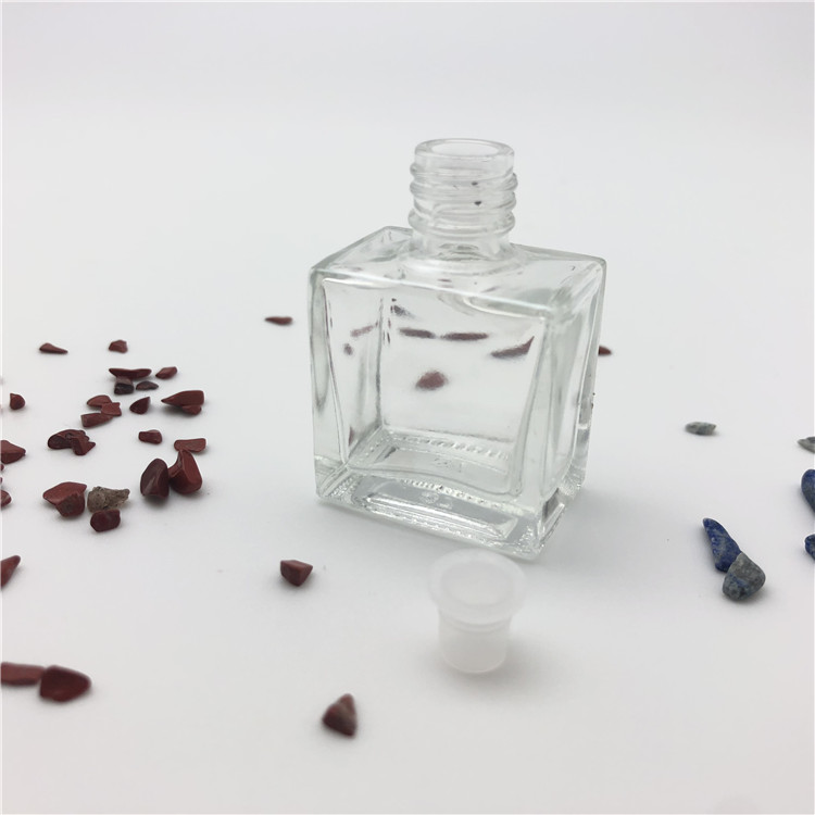 5ml 8ml 10ml Square Car Diffuser Bottle Hanging Car Essential Oil Air Freshener Square Perfume Screen Printing Personal Care