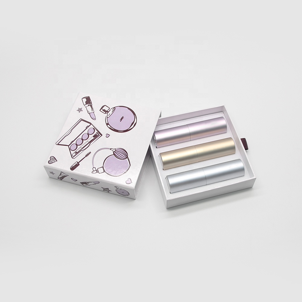 5ml 8ml 10ml Travel pocket mini empty metal aluminum refillable twist up perfume spray atomizer bottle