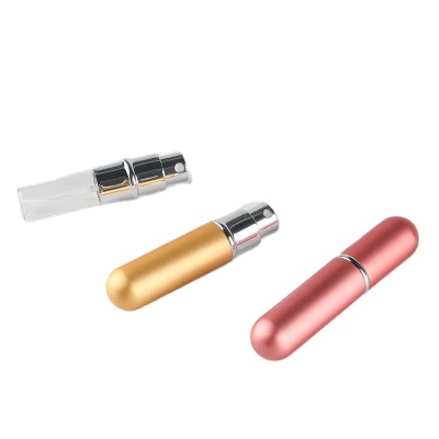 5ml 8ml 10ml aluminium twist up refillable wholesale perfume atomizers