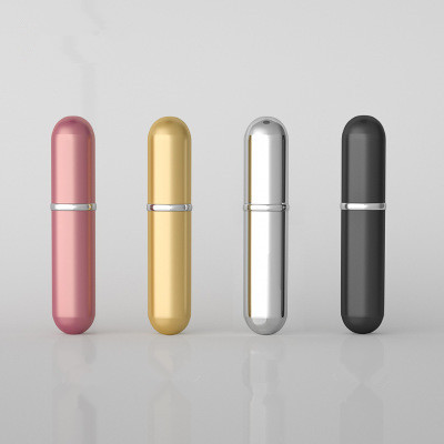 5ml 8ml 10ml aluminium twist up refillable wholesale perfume atomizers