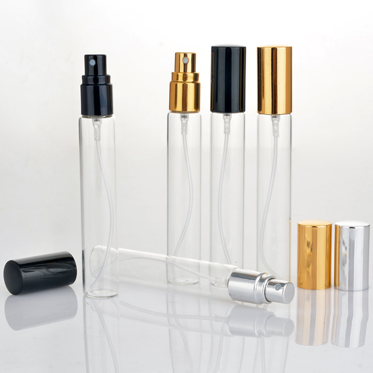 5ml 8ml 10ml clear empty bulk glass refill perfume atomizer spray bottle