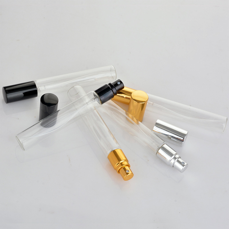 5ml 8ml 10ml clear empty bulk glass refill perfume atomizer spray bottle