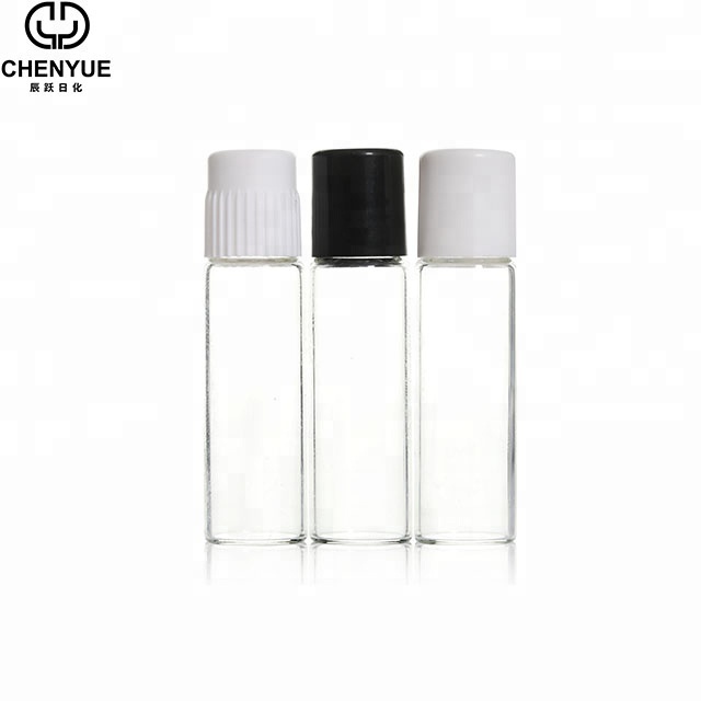 5ml 8ml 10ml clear gold perfume bottle roll on glass bottle essential oil roller bottles Hot sale products