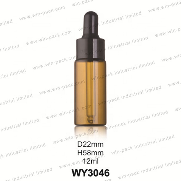 5ml 8ml 10ml eye face cosmetic essential oil glass dropper bottle with childproof dropper cap