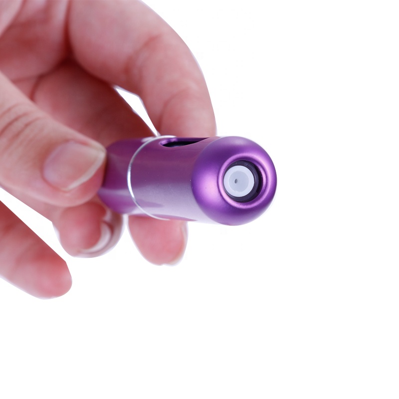 5ml 8ml Portable Travel Mini Container Aluminum Jar Refillable Perfume Spray Bottle Empty Cosmetic Storage Bottles