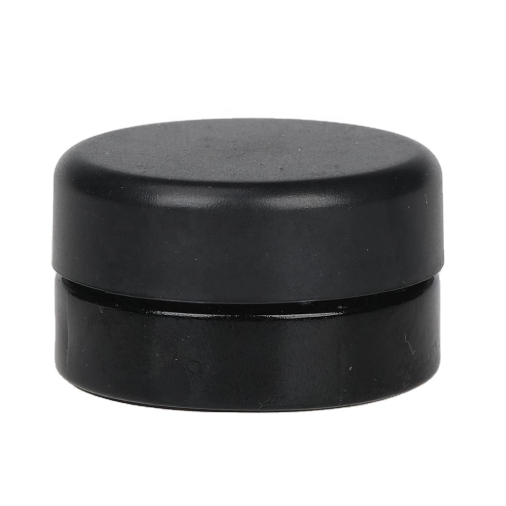 5ml/9ml/10ml/30ml/70ml black /white /amber glass jars and bottles with air tight child proof caps for cosmetic CBD essential oi