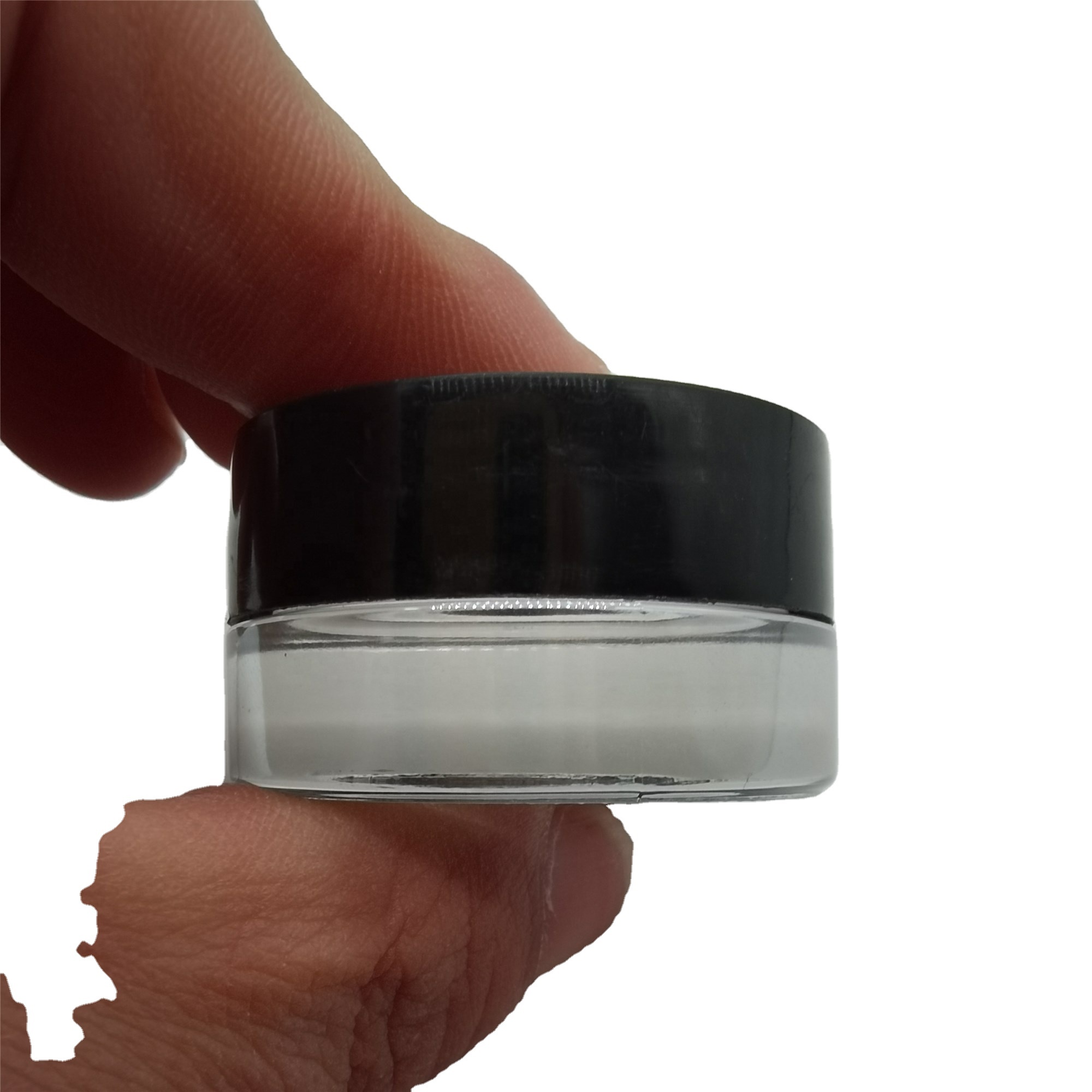 5ml 9ml Child Resistant Glass Jar Wax Oil Storage Container Child Resistant-Frosted