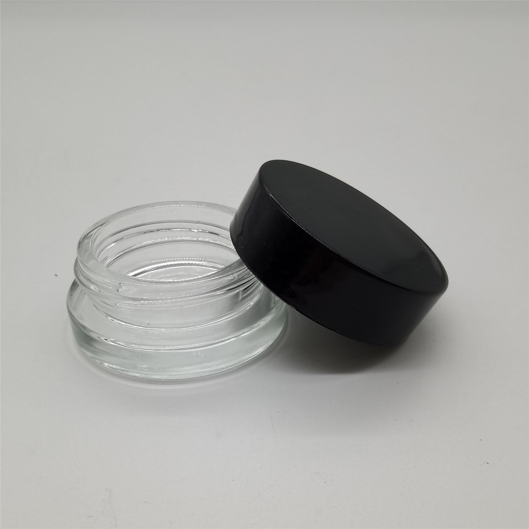 5ml 9ml Child Resistant Glass Jar Wax Oil Storage Container Child Resistant-Frosted