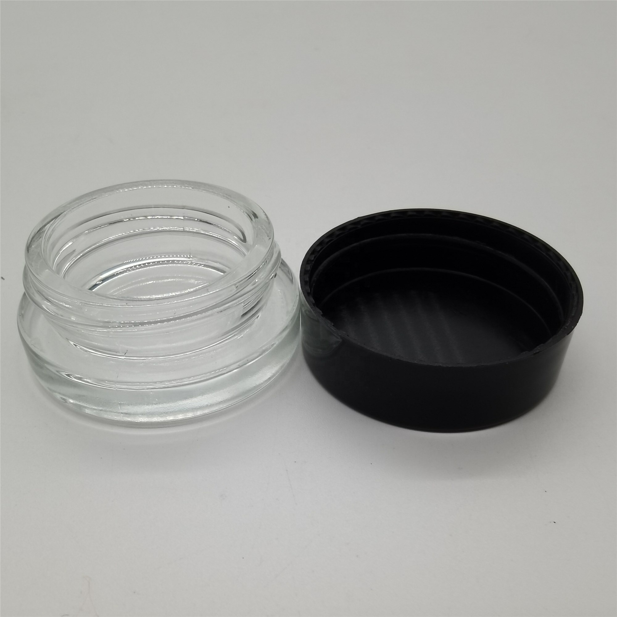5ml 9ml Child Resistant Glass Jar Wax Oil Storage Container Child Resistant-Frosted