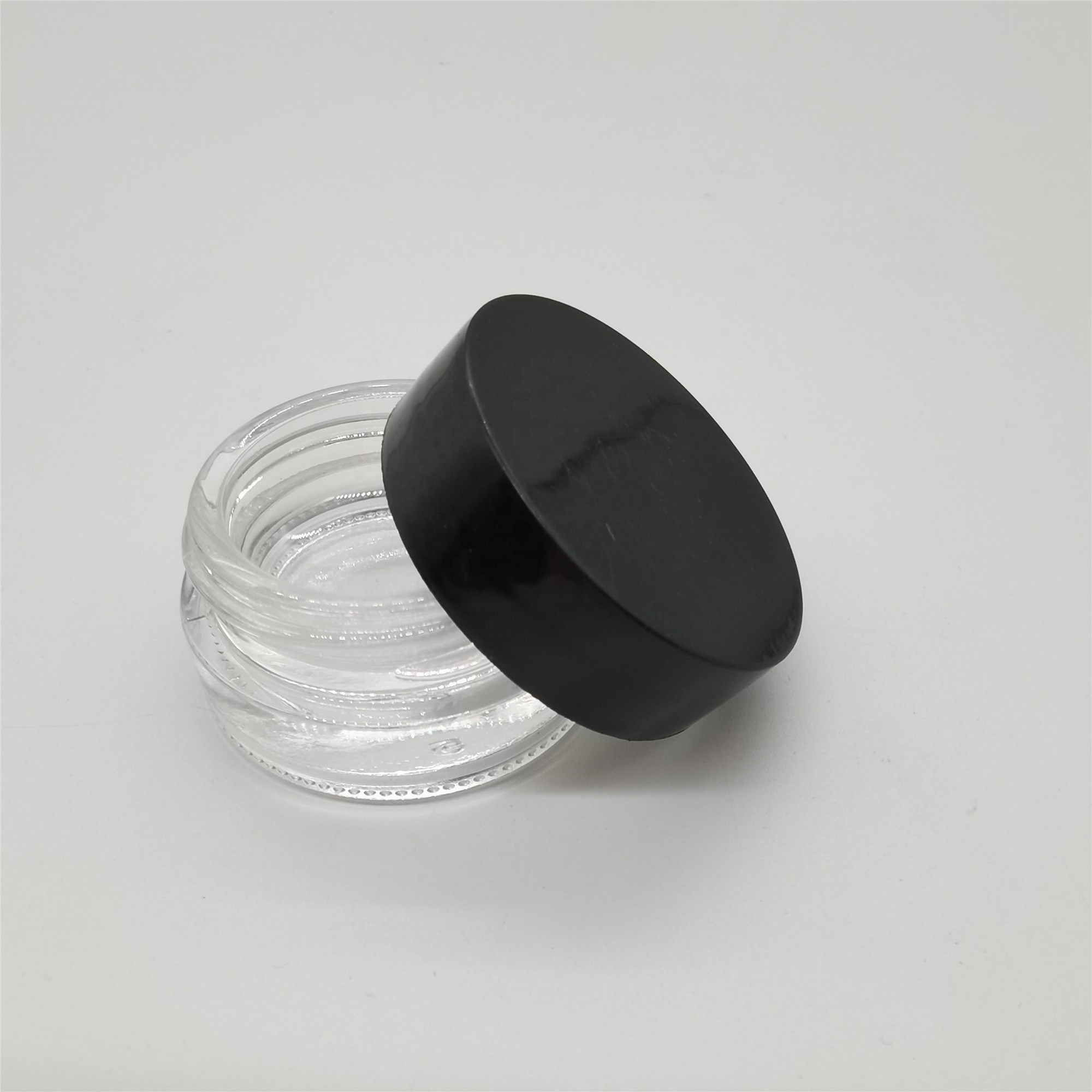 5ml 9ml Child Resistant Glass Jar Wax Oil Storage Container Child Resistant-Frosted