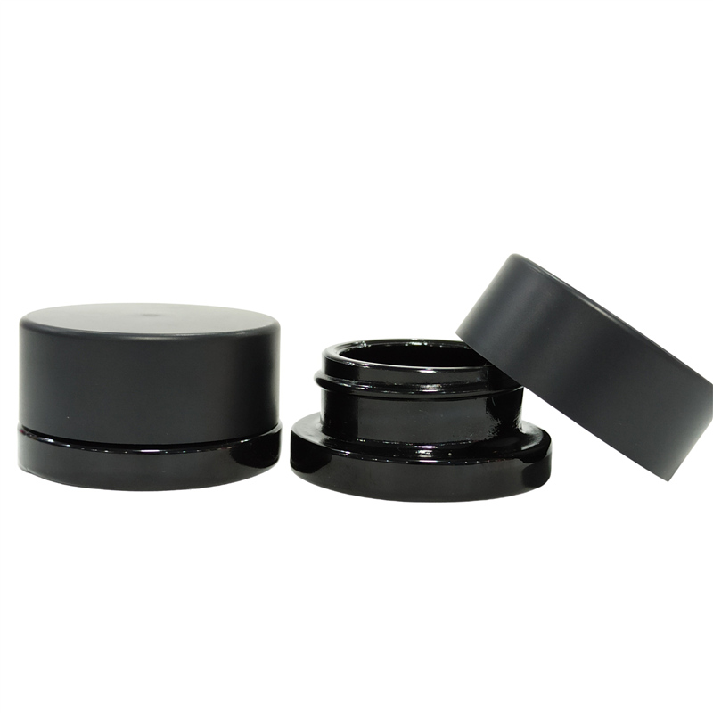 5ml 9ml Recycled Glass Wax Jar Containers Wax Concentrate Container Glass Jar