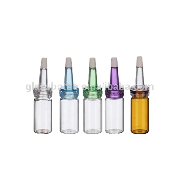 5ml AK13-1650 clear tube sterile antibiotic glass vial for steroid powder,5ml steroid powder glass bottle
