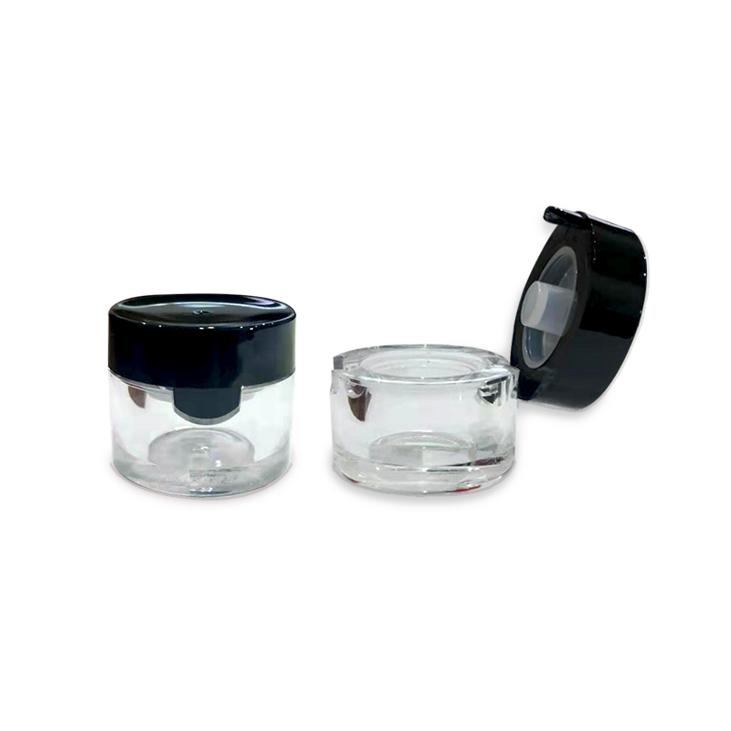 5ml Beauty Container Lip Balm Pot Flip Cap Plastic Cosmetic Jar