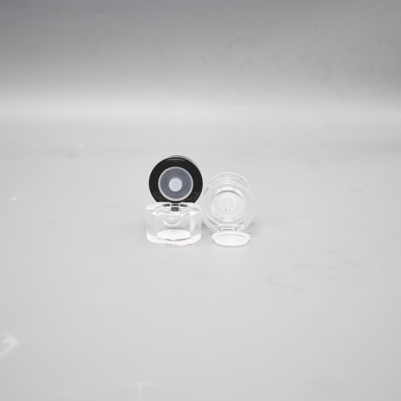 5ml Beauty Container Lip Balm Pot Flip Cap Plastic Cosmetic Jar