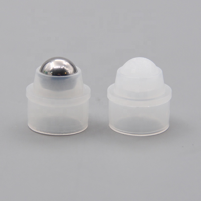 5ml Brown Empty Straight Glass Beads Eye Cream Essential oil Roll On