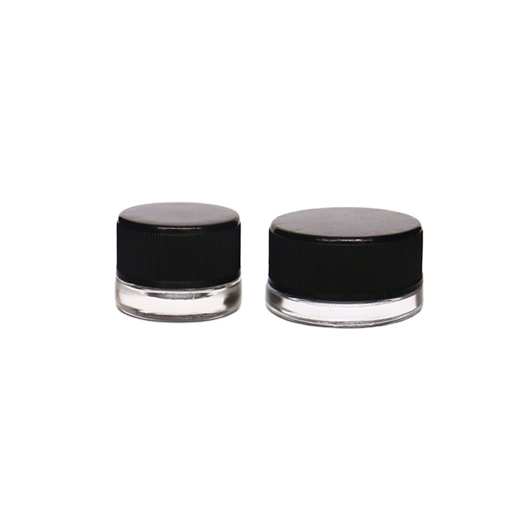 5ml Child Proof Glass Jar Vapor Accessories Wax Oil Container