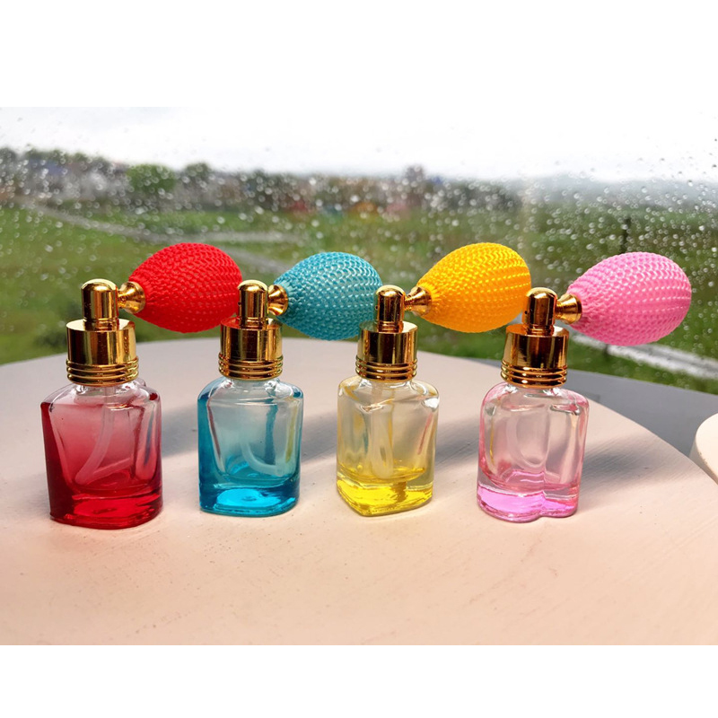 5ml Colorful Airbag Perfume Spray Bottle Gasbag Balloon Fragrance Bottle Atomizer Glass Essential Oil Bottles