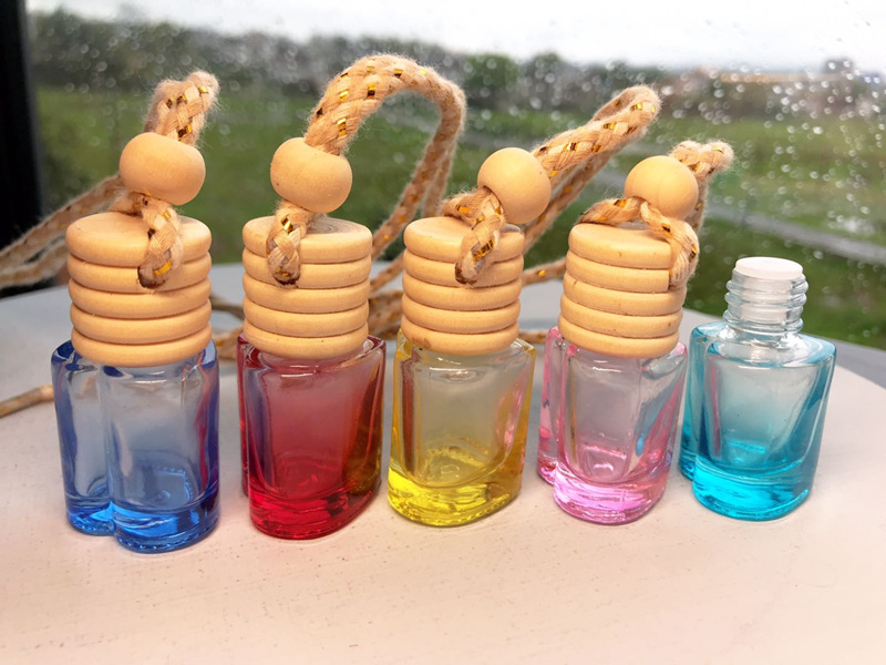 5ml Colorful Airbag Perfume Spray Bottle Gasbag Balloon Fragrance Bottle Atomizer Glass Essential Oil Bottles