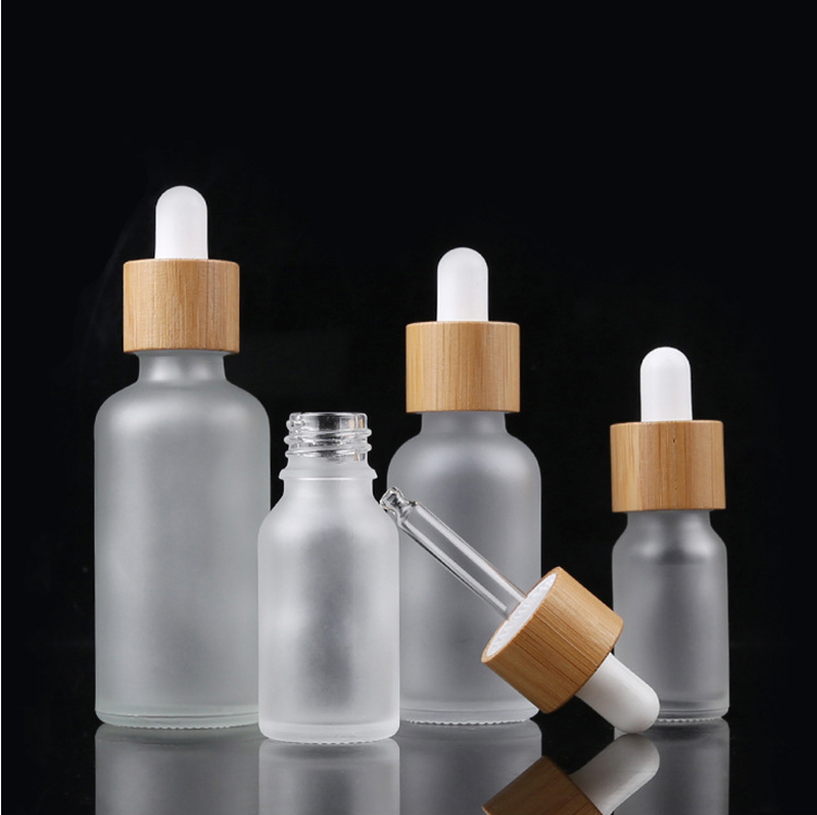 5ml Frosted Glass Essential Oil Bottles With Pump