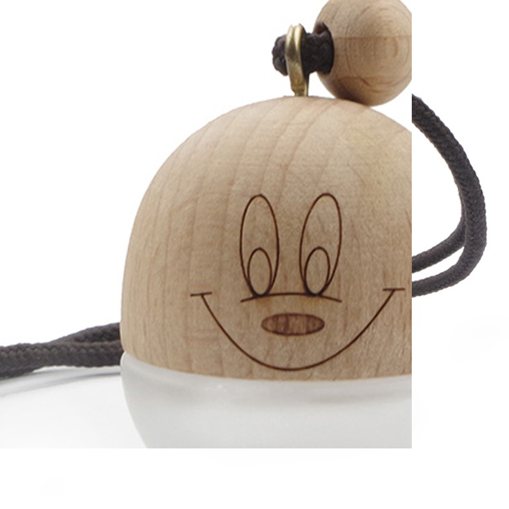 5ml Frosted Hanging Car Perfume Bottle Round Ball Car Diffuser Bottle
