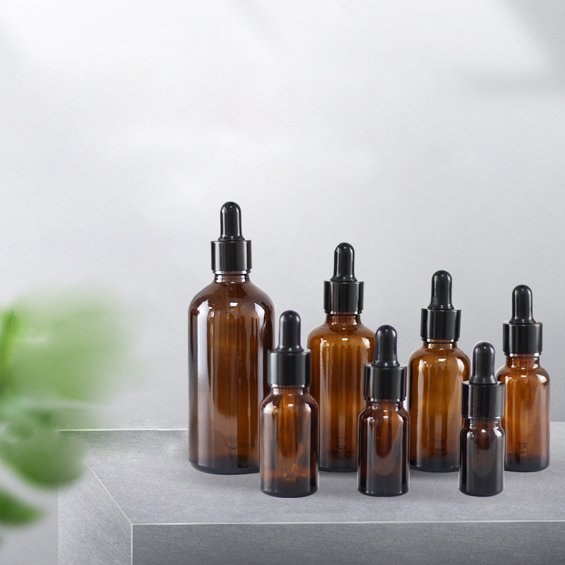 5ml Glass Bottle Essential Oil Amber Glass Bottle With Dropper