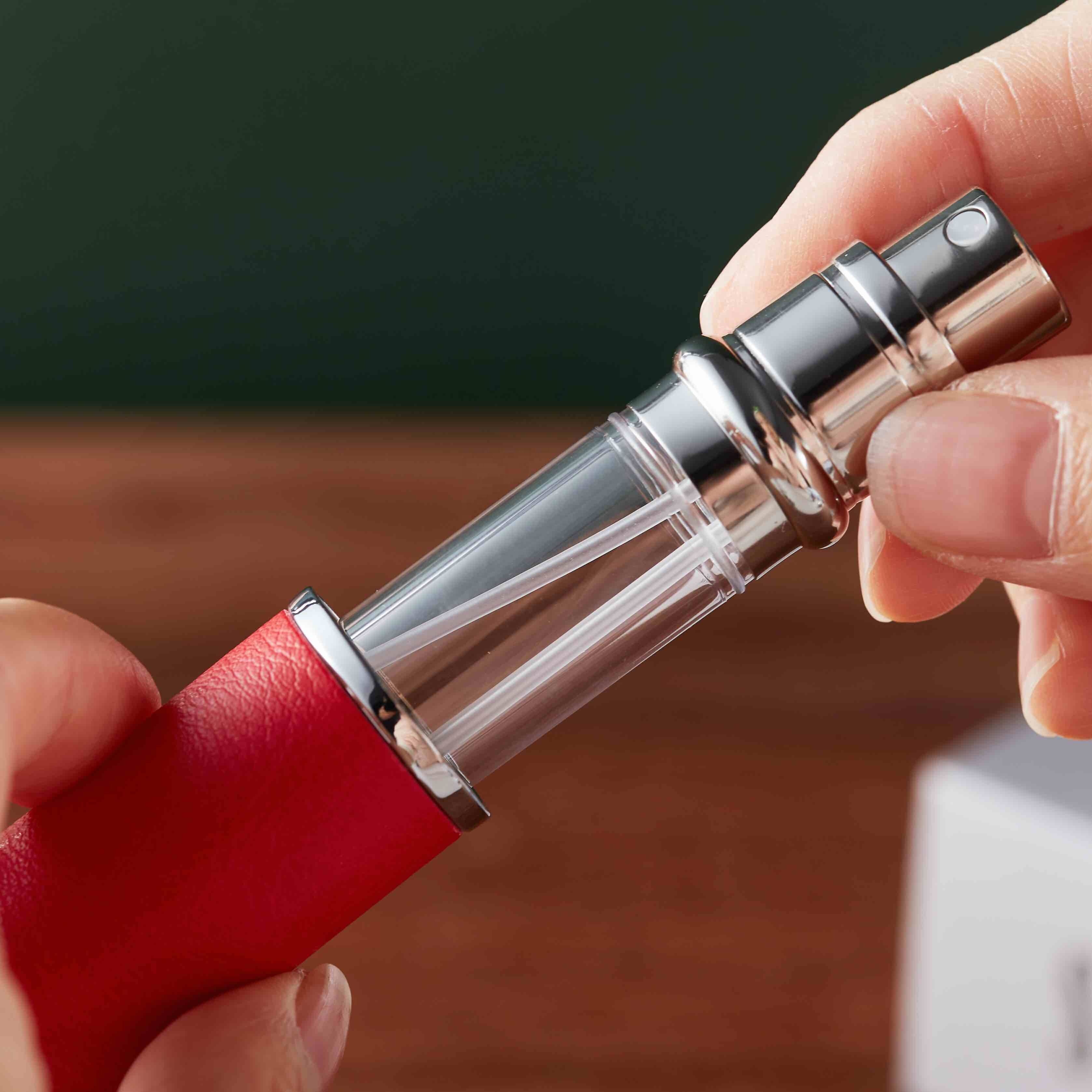 5ml Mini Refillable Aluminum Empty pump perfume Atomizer Spray Glass Perfume travel Bottle atomizer perfume bottle spray