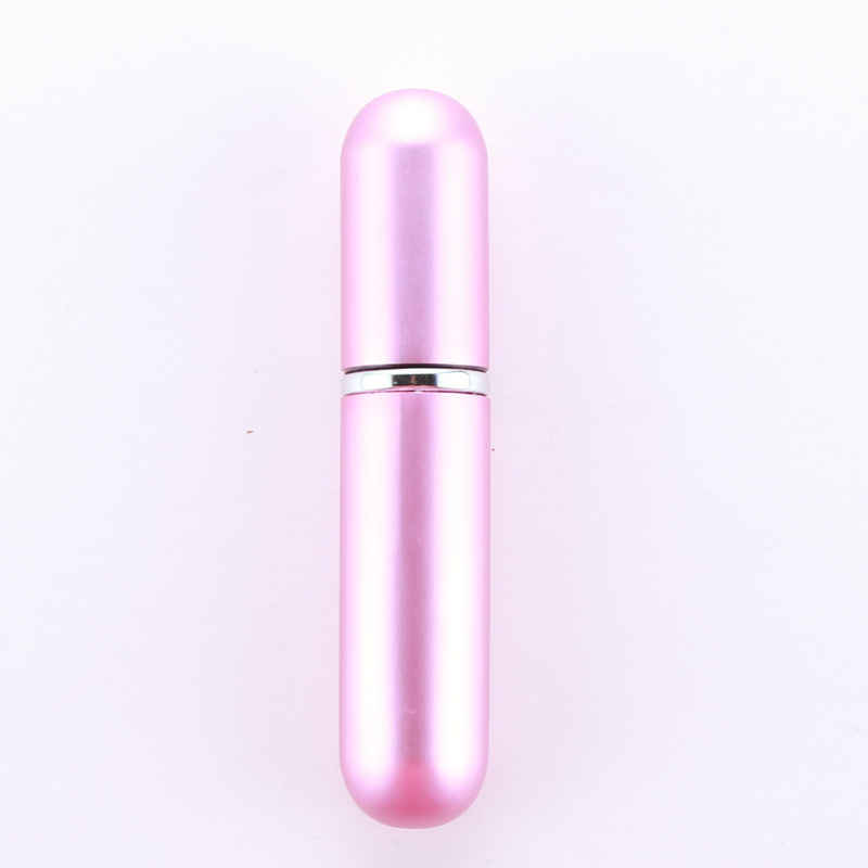 5ml Mini Travel Pocket Refillable Aluminum Empty Atomizer Spray Glass Perfume Bottle
