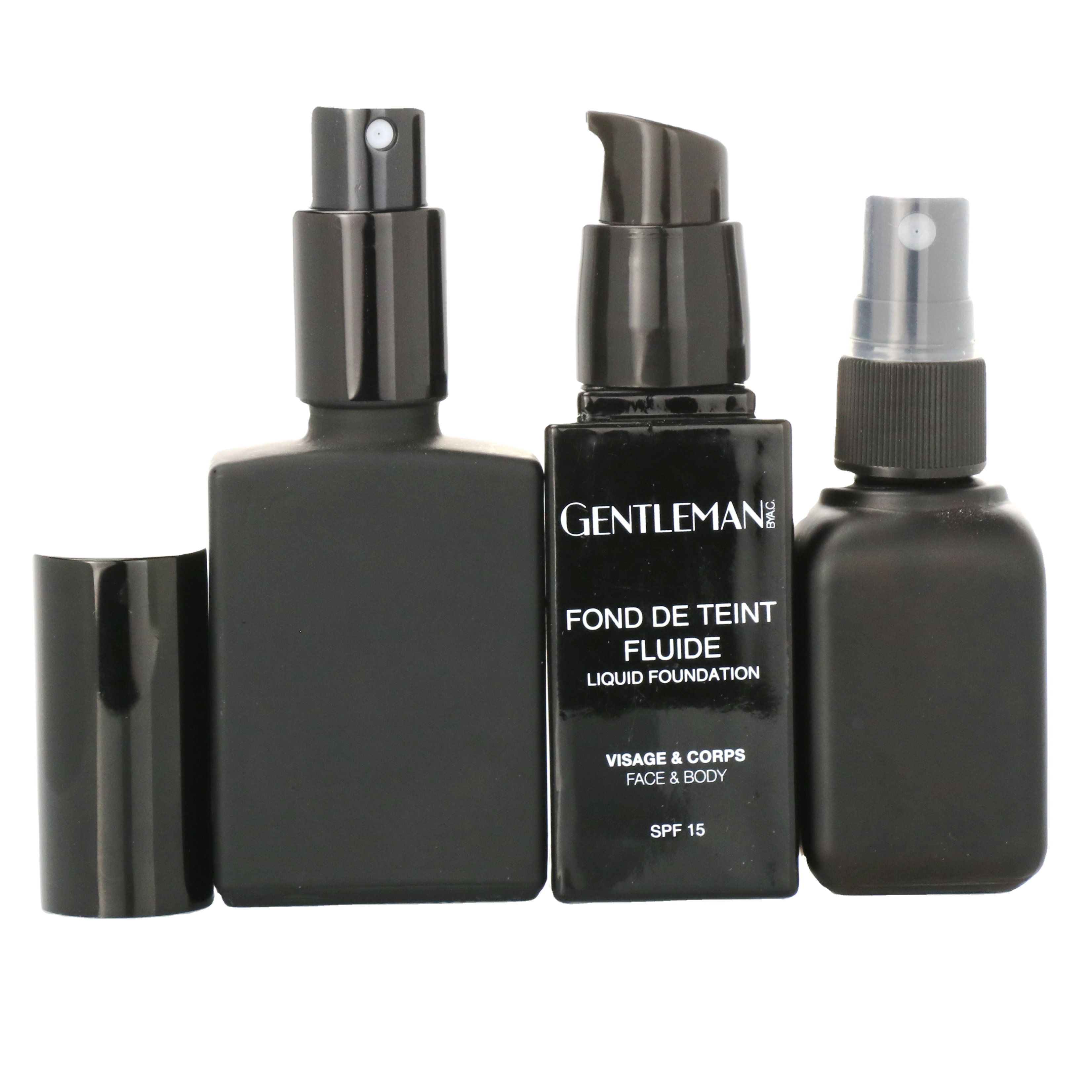 5ml Paper tube 10ml 15ml 20ml 30ml 50ml 100ml matte black essential oil serum glass dropper bottle with bamboo aluminum cap