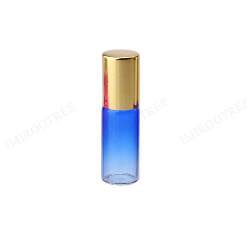 5ml Perfume Essential Oil Glass Roller Bottles Cosmetic Glass Roll On Vials