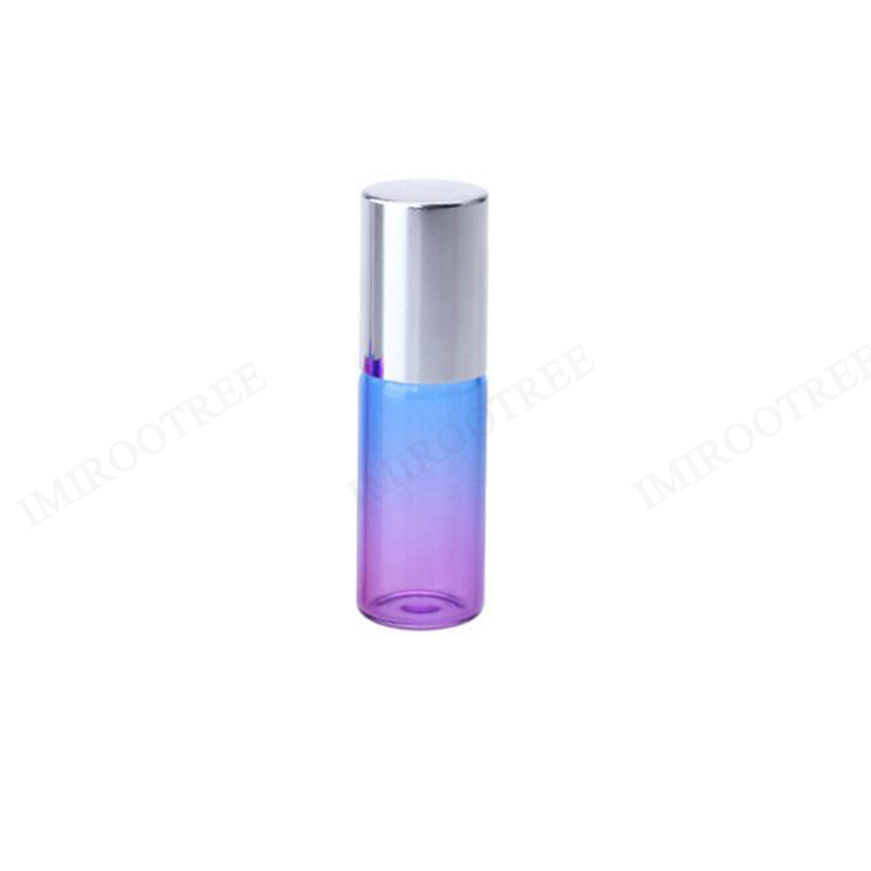 5ml Perfume Essential Oil Glass Roller Bottles Cosmetic Glass Roll On Vials