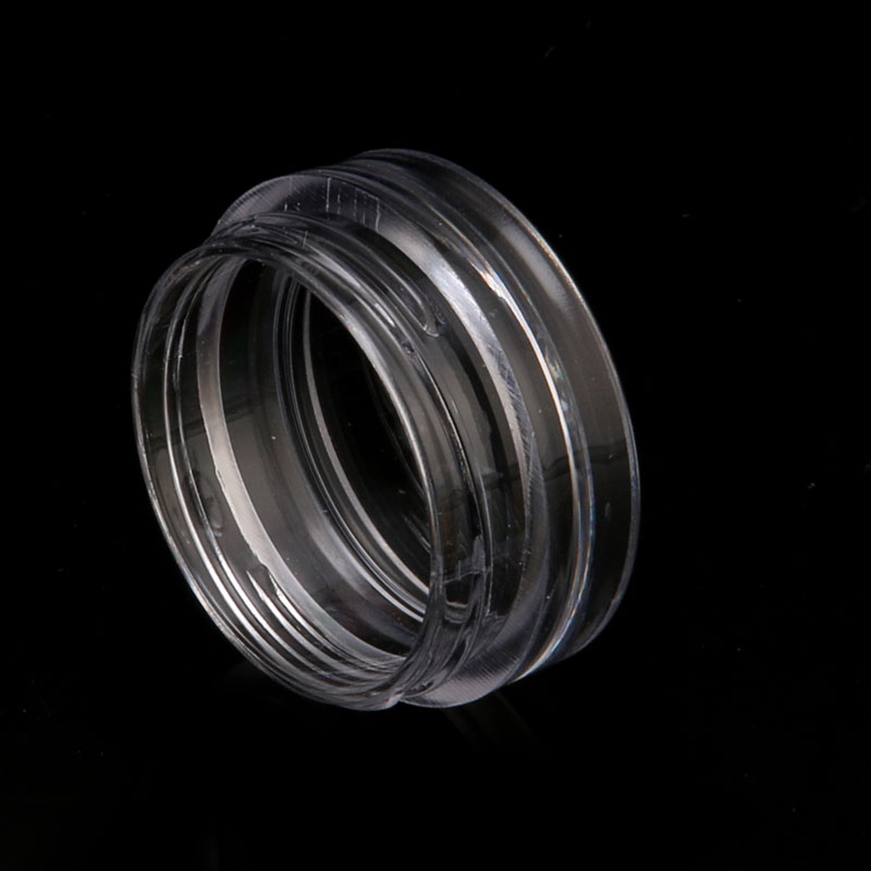 5ml Plastic Cosmetic Stackable Jar Empty lip balm container Round Plastic Clear Stackable Cosmetic Jars