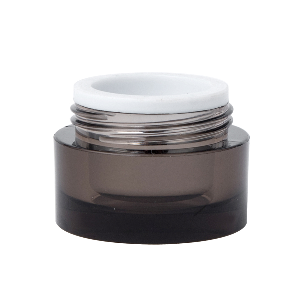 5ml Pmma Cosmetic Cylinder Jar Customized Color Acrylic Cream Jar