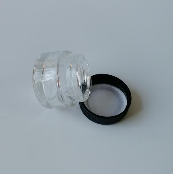5ml Premium Glass Jar Concentrate Container with Cr Lid