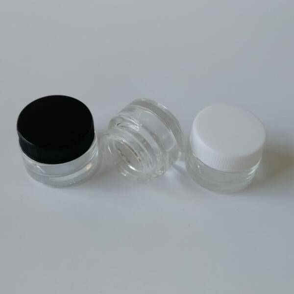 5ml Premium Glass Jar Concentrate Container with Cr Lid