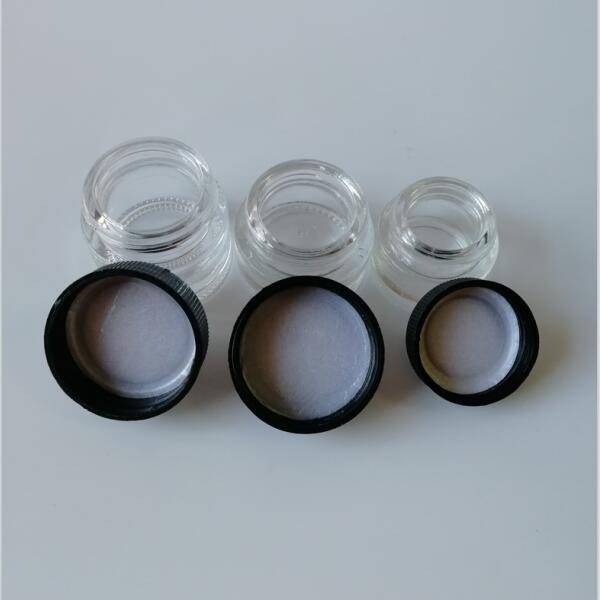 5ml Premium Glass Jar Concentrate Container with Cr Lid